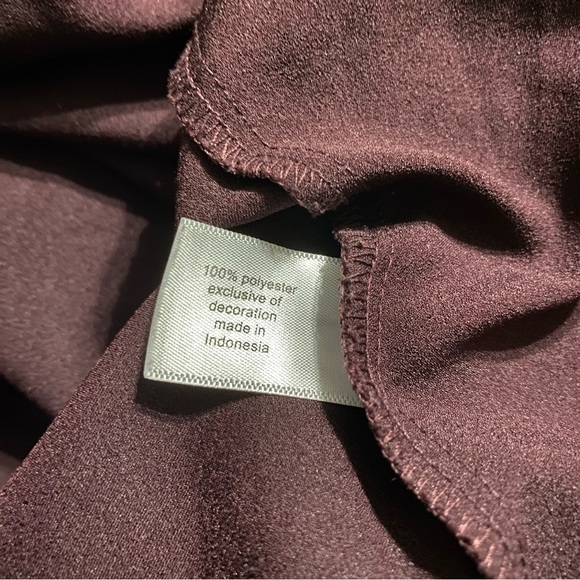 Lane Bryant Purple Black Lace Pullover Satin Sweater - Picture 5 of 5